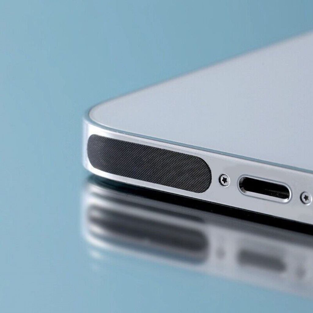 1 Set Stiker Jaring Anti Debu Ponsel 24 Stiker 1 Pinset dan Pembersih