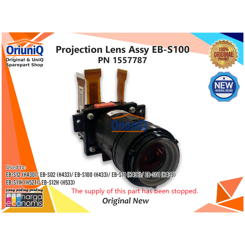 Projection Lens Assy Projector Epson EB-S100 Original New