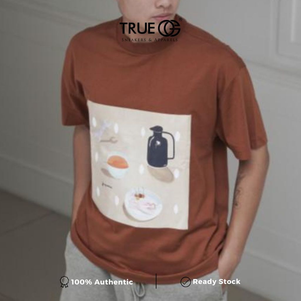 Jacquemus Brown Le Tableau T-Shirt 100% Original