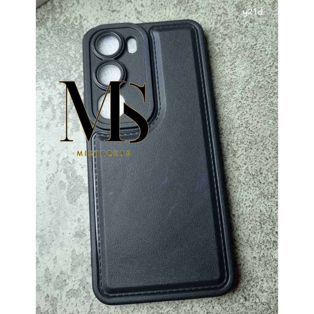 leather black case vivo y21d vivo v50 v50 lite y04 y04s y19s gt v40 v40 lite y19s y18 y28 y29 4g y19