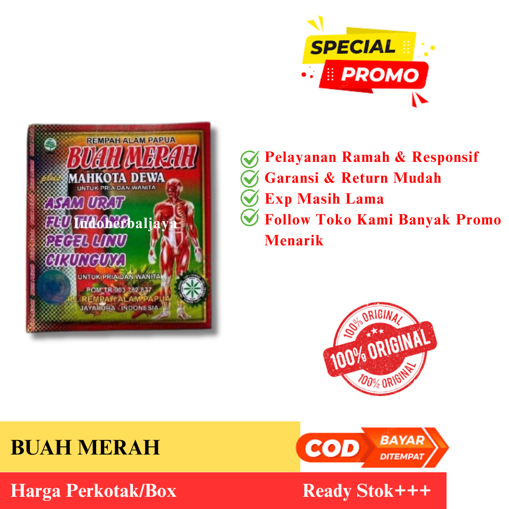 Jamu Buah Merah Serbuk Original