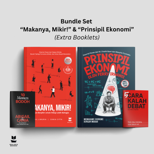 Bundling Makanya, Mikir & Prinsipil Ekonomi (Dengan 2 Booklet)