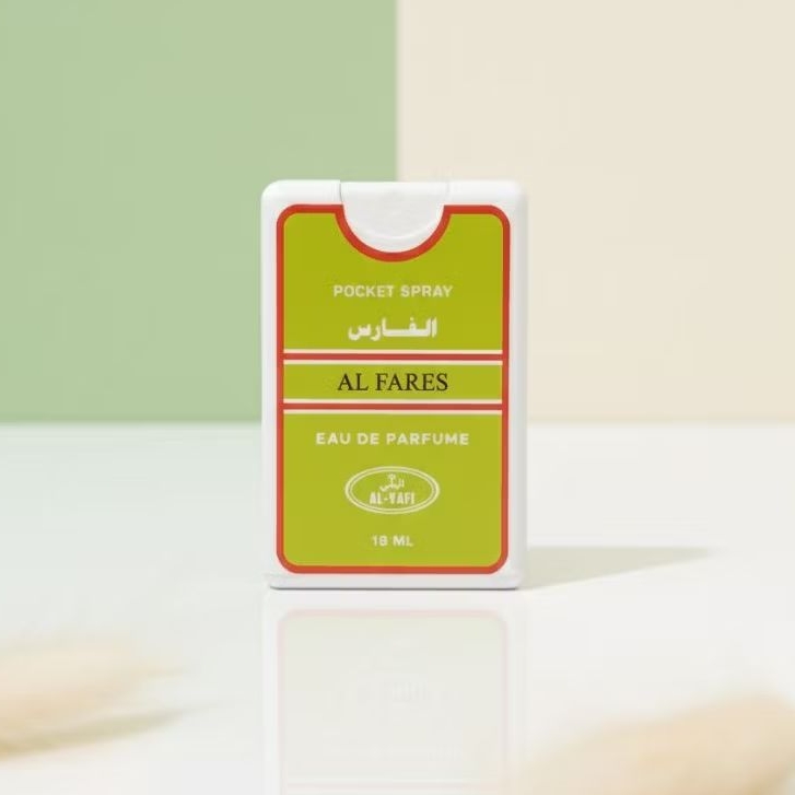Al-yafi Parfum Pocket Spray AL FARES 18ml Unisex