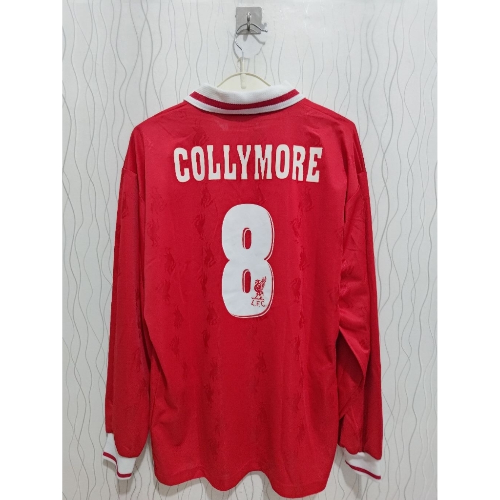 Jersey Liverpool 1996 1998 Home Long Sleeve Original Collymore