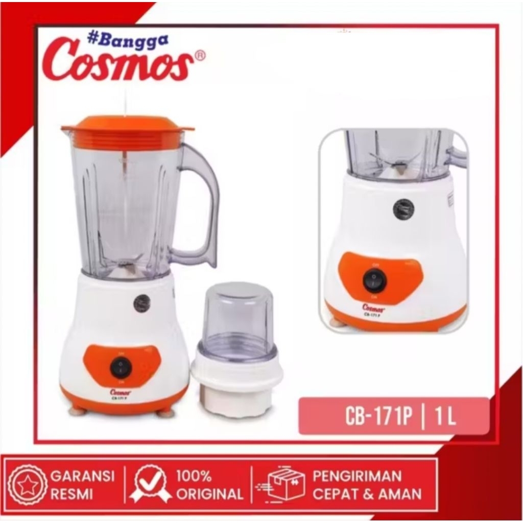 BLENDER COSMOS CB171P / CB 171P / CB 171 [ 1L  / PLASTIK ]