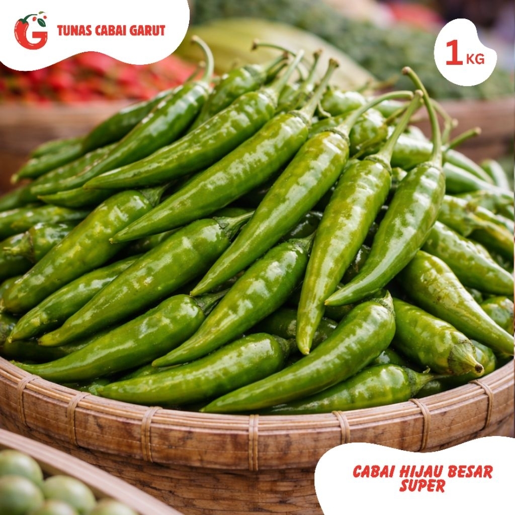 CABAI HIJAU BESAR TANJUNG/TW SUPER 1 KG