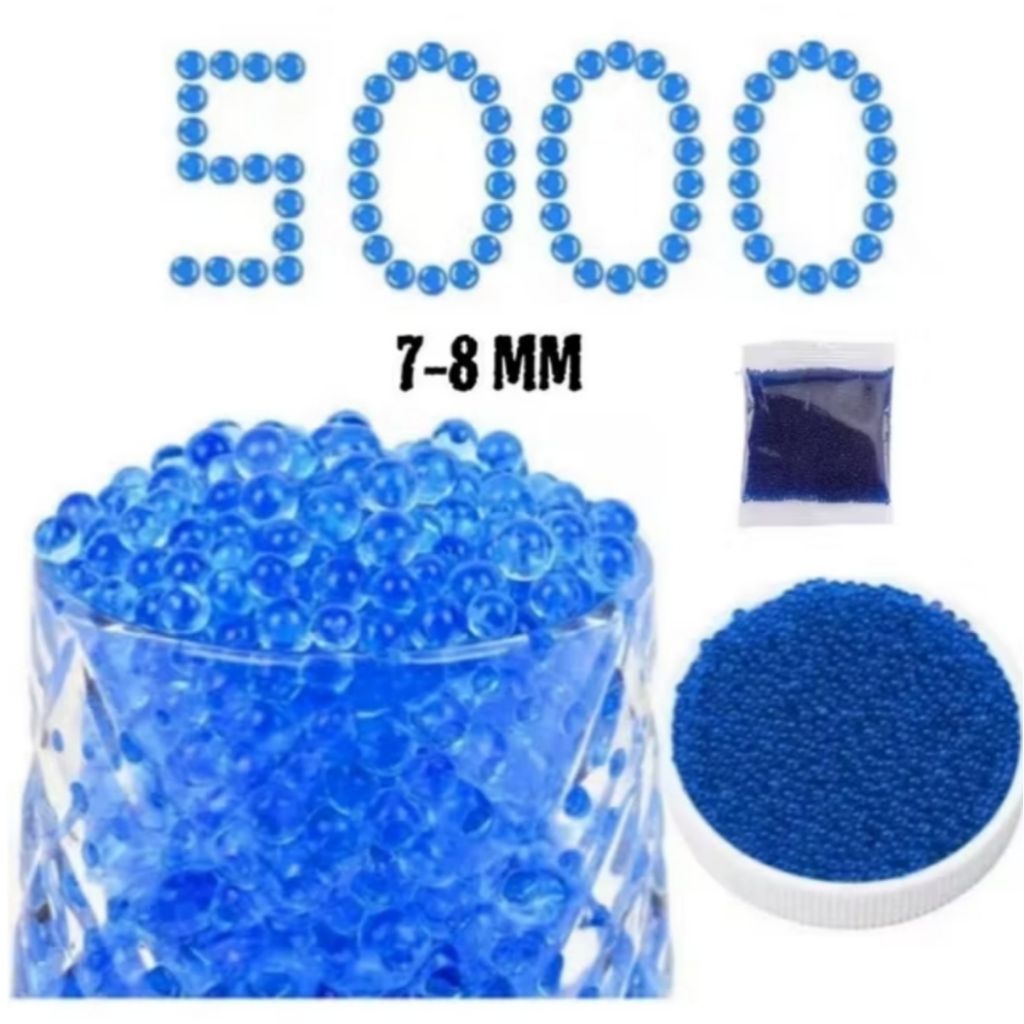 Refill Mainan WGB Water Gell Bullet 7-8mm
