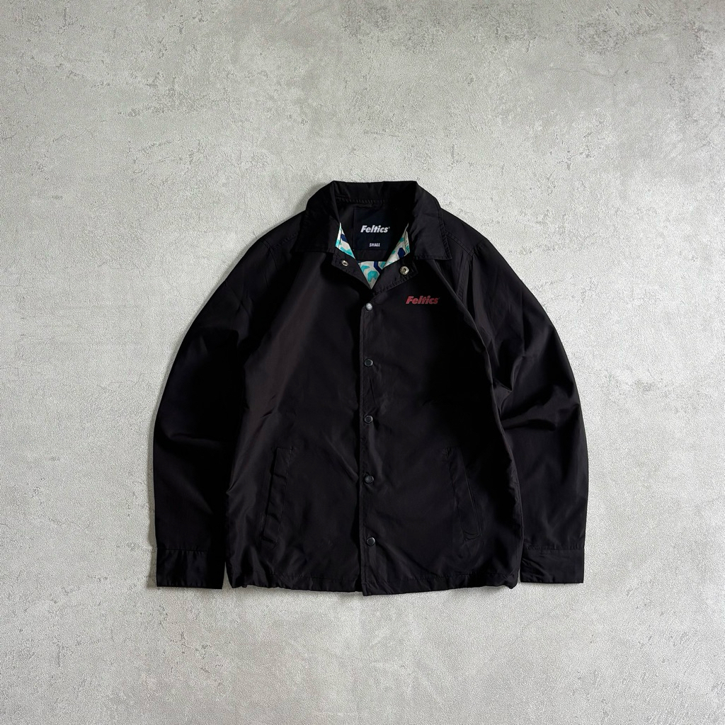 Coach jacket feltics black