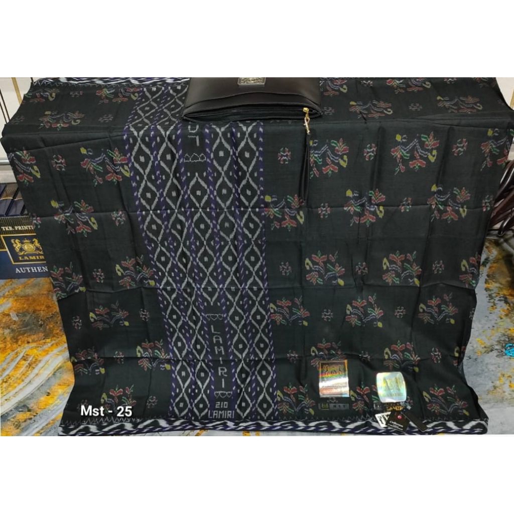 SARUNG LAMIRI MST FULL SUTRA ORIGINAL JAHIT TENGAH