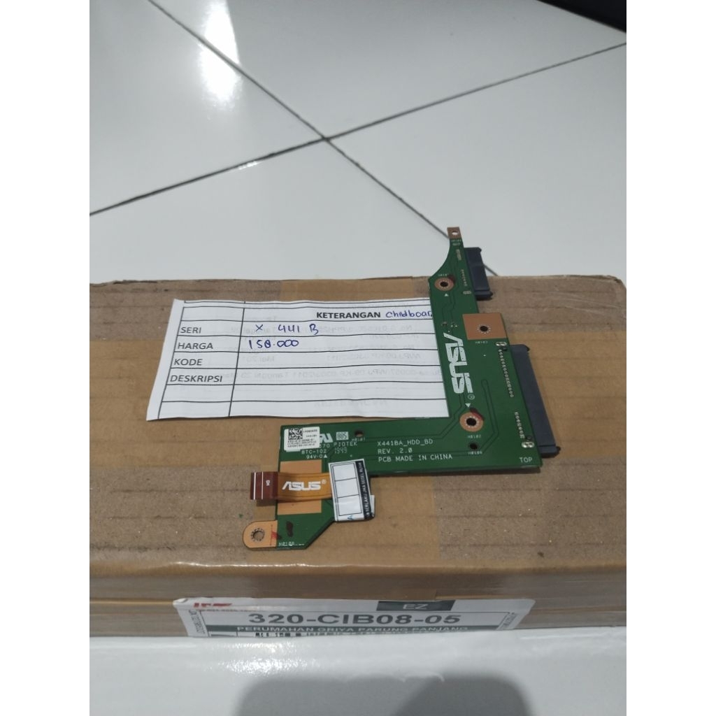 Fleksibel HDD Board ASUS X441B X441U Normal Tested Seken Original [Child daughter IO USB board Child