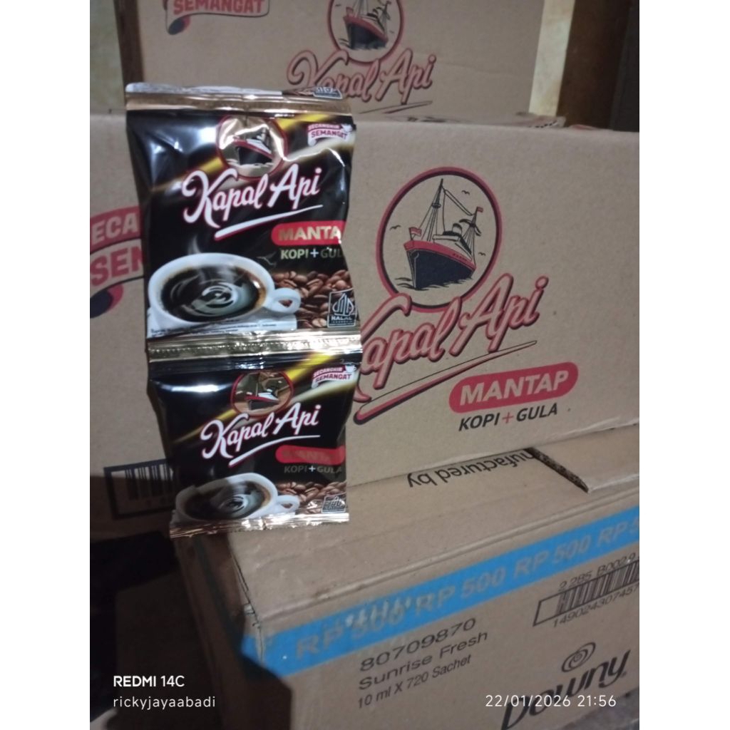 CARGO 10 Karton Dus Kapal Api Mantap 24gr Renceng