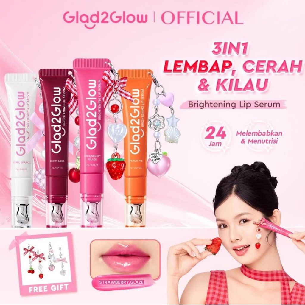 G2G Glad2Glow Brightening Lip Serum