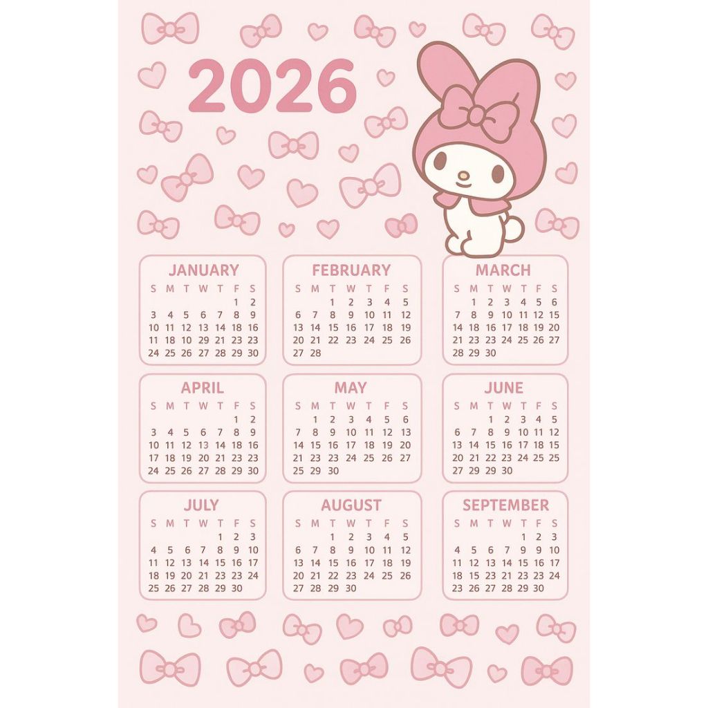 kalender custom foto / kalender keluarga / kalender family