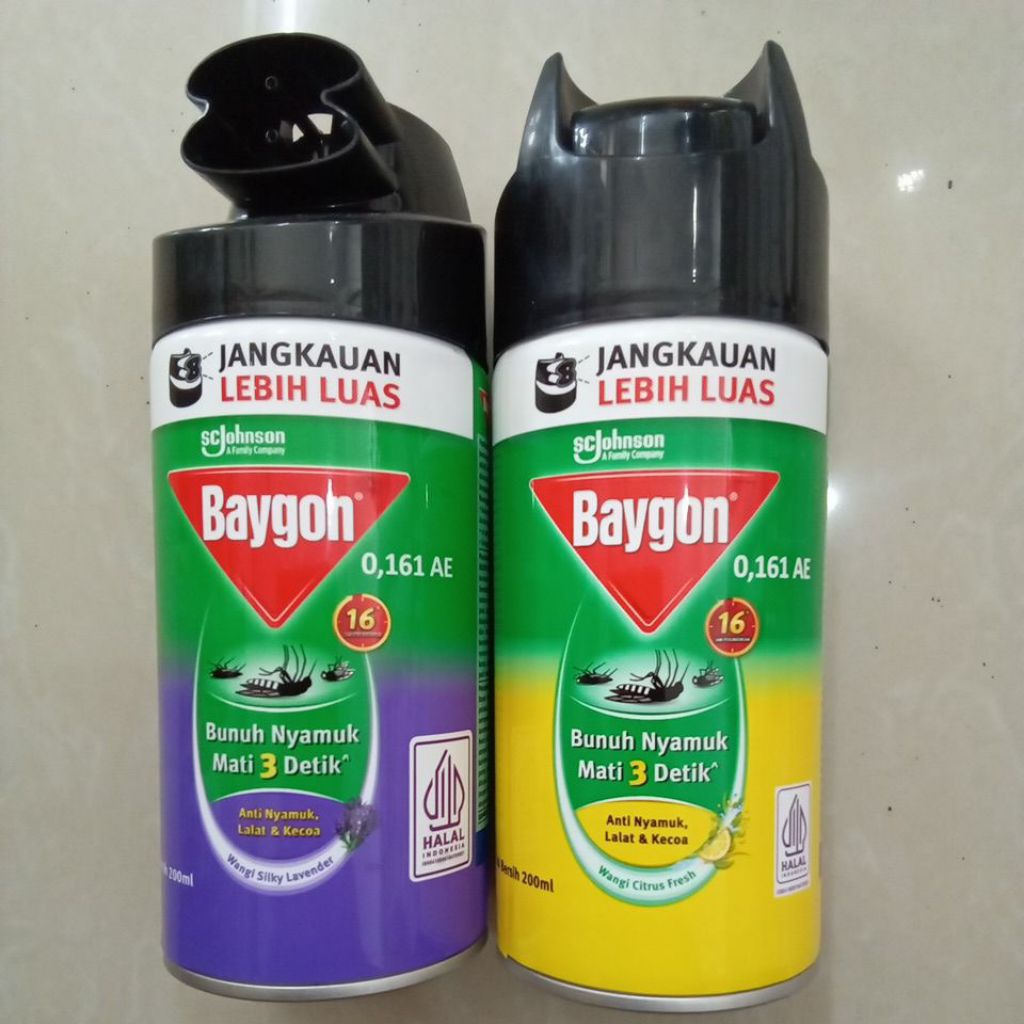 Baygon Semprot Kecil Kemasan 200 Ml