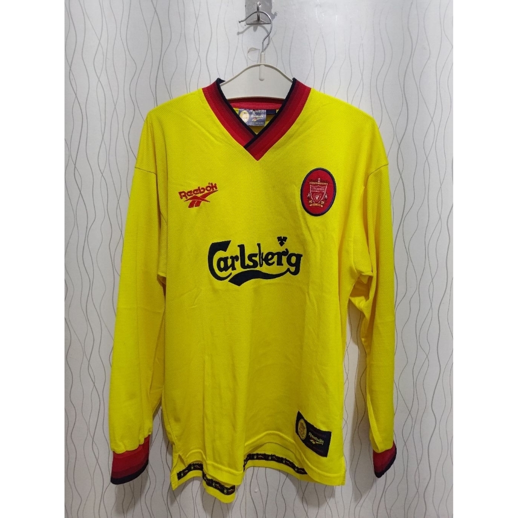 Jersey Liverpool 1997 1998 Away Long Sleeve Original