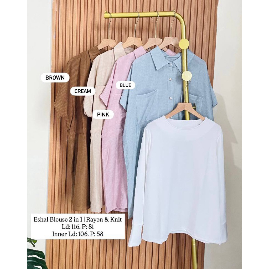 Eshal Blouse 2 in 1
