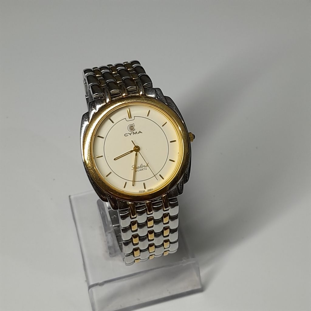 Jam tangan CYMA Sealord quartz watch switzerland