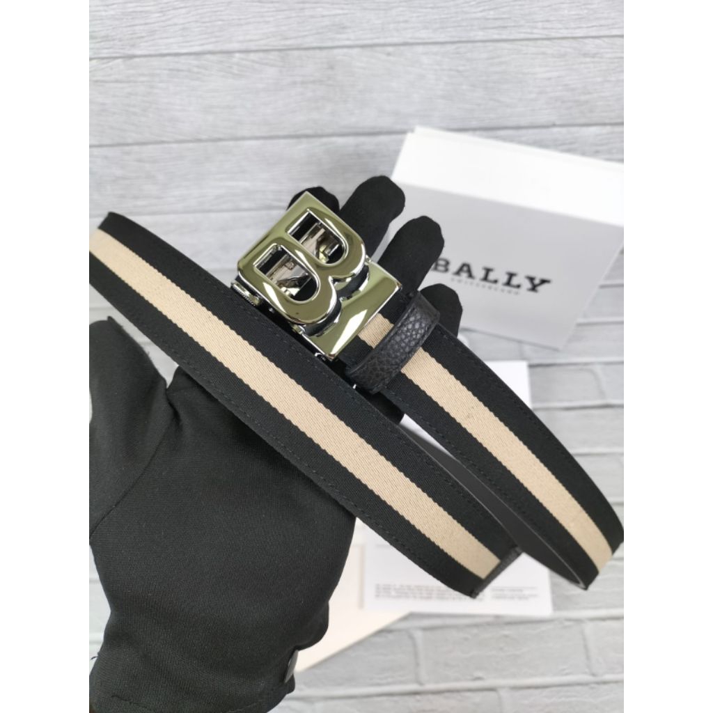 Ikat pinggang pria bally kulit asli