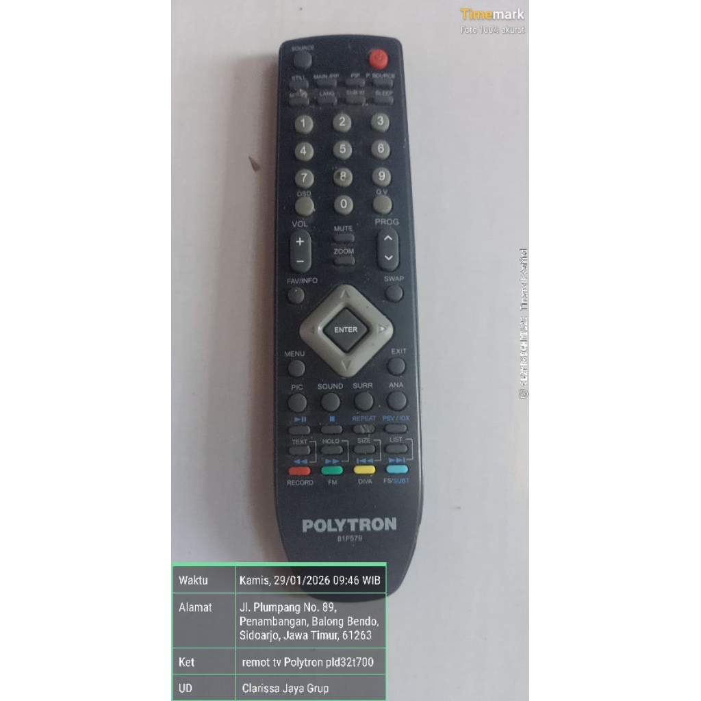 remot tv Polytron pld32t700