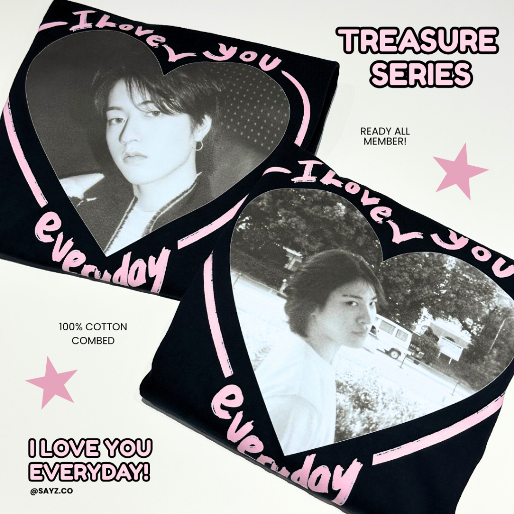 Tshirt Treasure ILYE - Jihoon Hyunsuk Yoshi Jeongwoo Haruto Junkyu Asahi Doyoung Junghwan Jaehyuk - 