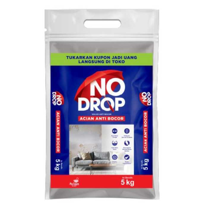 No Drop Acian Anti Bocor 5 Kg Anti Rembes // Mortat Acian Semen Waterproofing Pelapis Anti Bocor