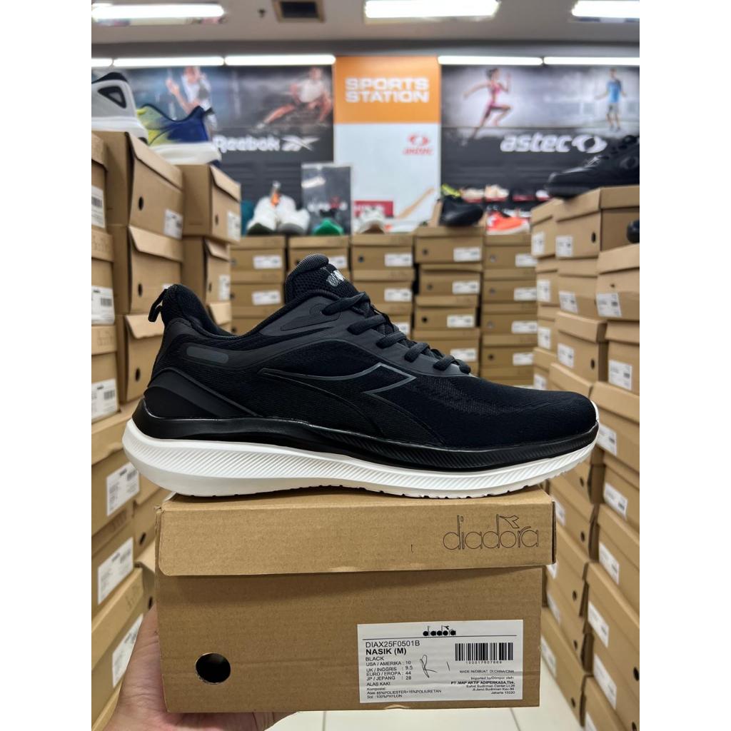 Diadora Nasik Black Men Shoes Original