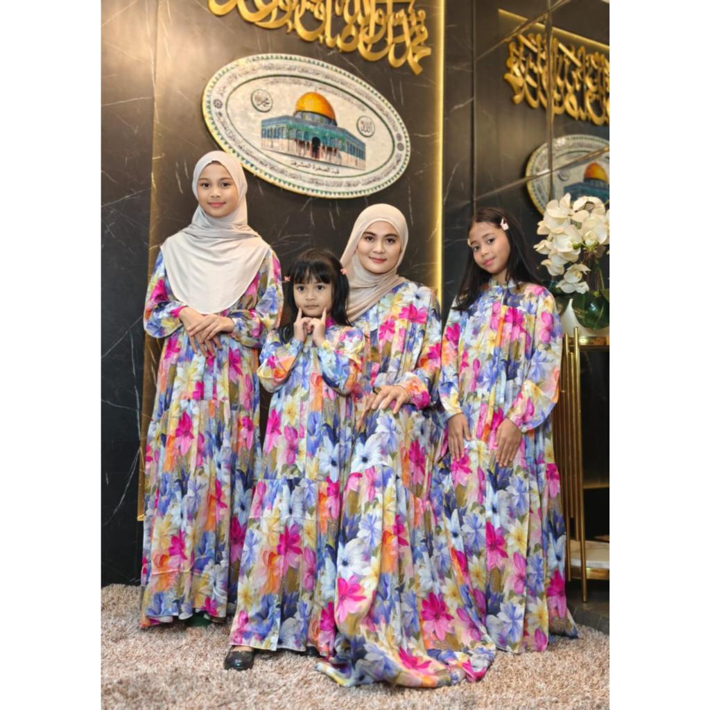 GAMIS IKA GAMIS COUPLE IBU DAN ANAK GEGE COUPLE GAMIS COUPLE FASHION MUSLIM WANITA