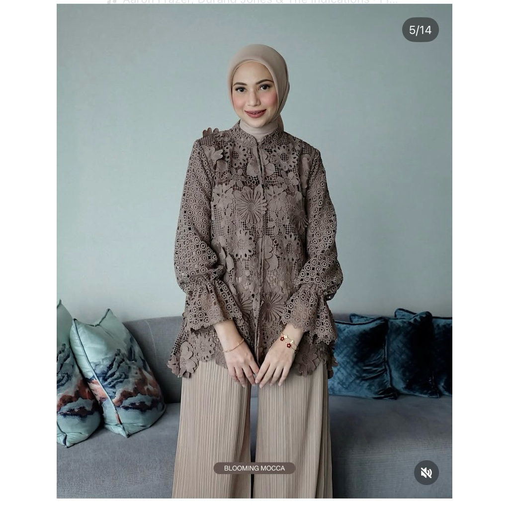 Aisha blouse by sarah the label