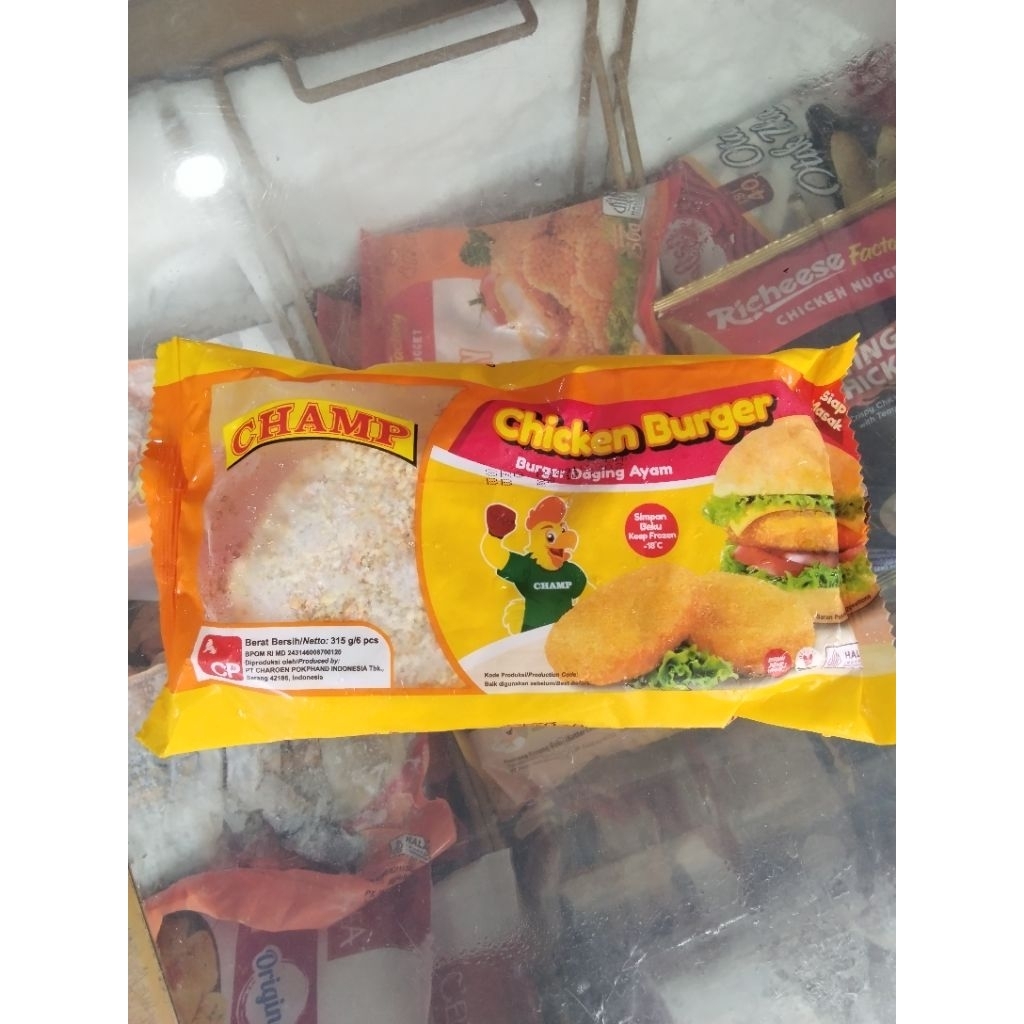 CHICKEN BURGER - CHAMP