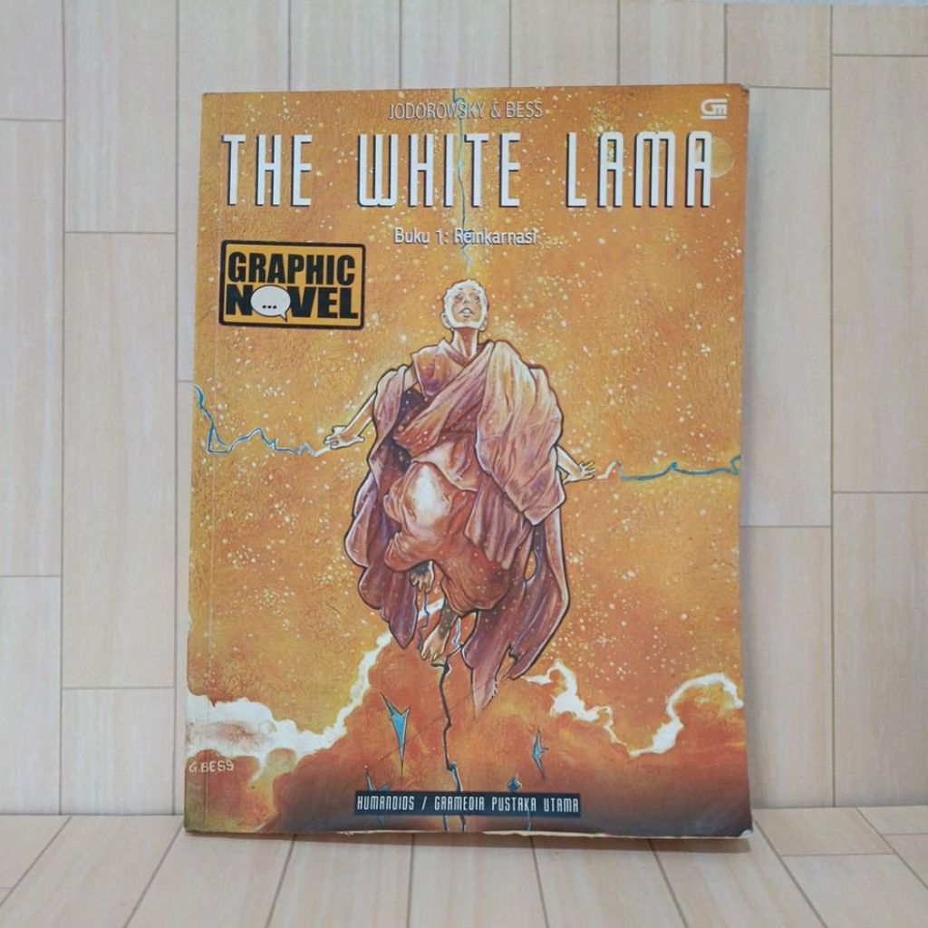 Buku Bacaan Komik Anak The White Lama Buku 1:Reinkarnasi Jodorowsky & Bess