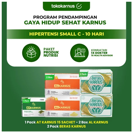 Program Pendampingan Hipertensi Konsep Karnus - Small C (10 Hari)