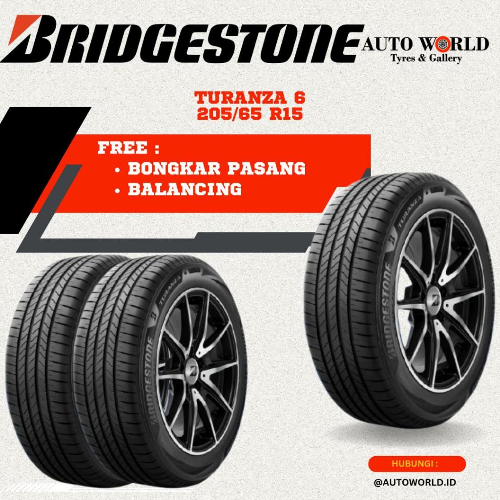 Ban Bridgestone Turanza 6 ukuran 205/65 R15