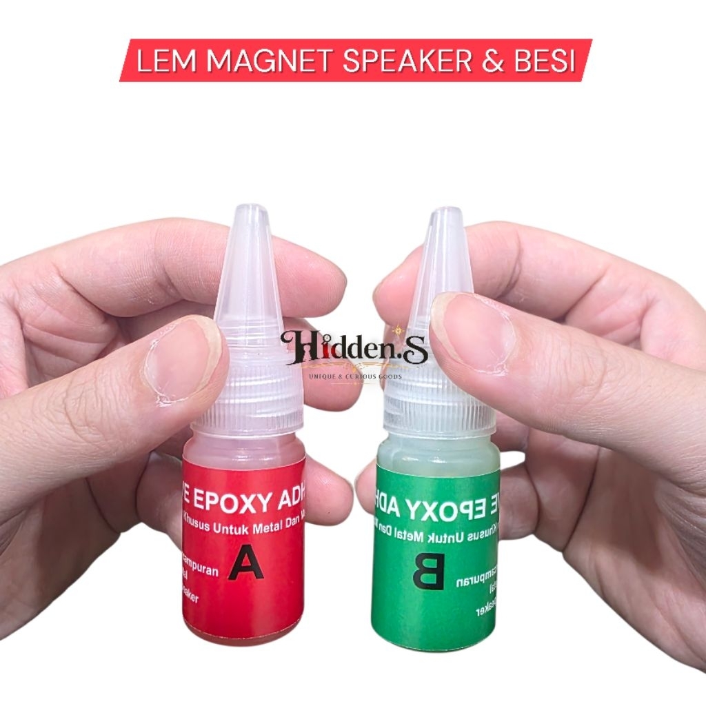 Lem Epoxy Original Khusus Magnet Speaker 10ml Dan Lem Besi Merek Dexsive Lem Dipakai Pabrik Speaker