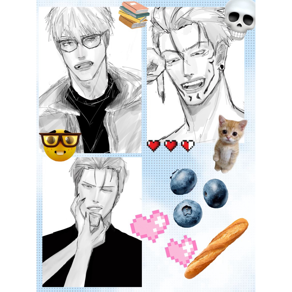 (Sketchy Style ;D) Jujutsu Kaisen Postcard Nanami Kento Gojo Sakuna Nerdjo