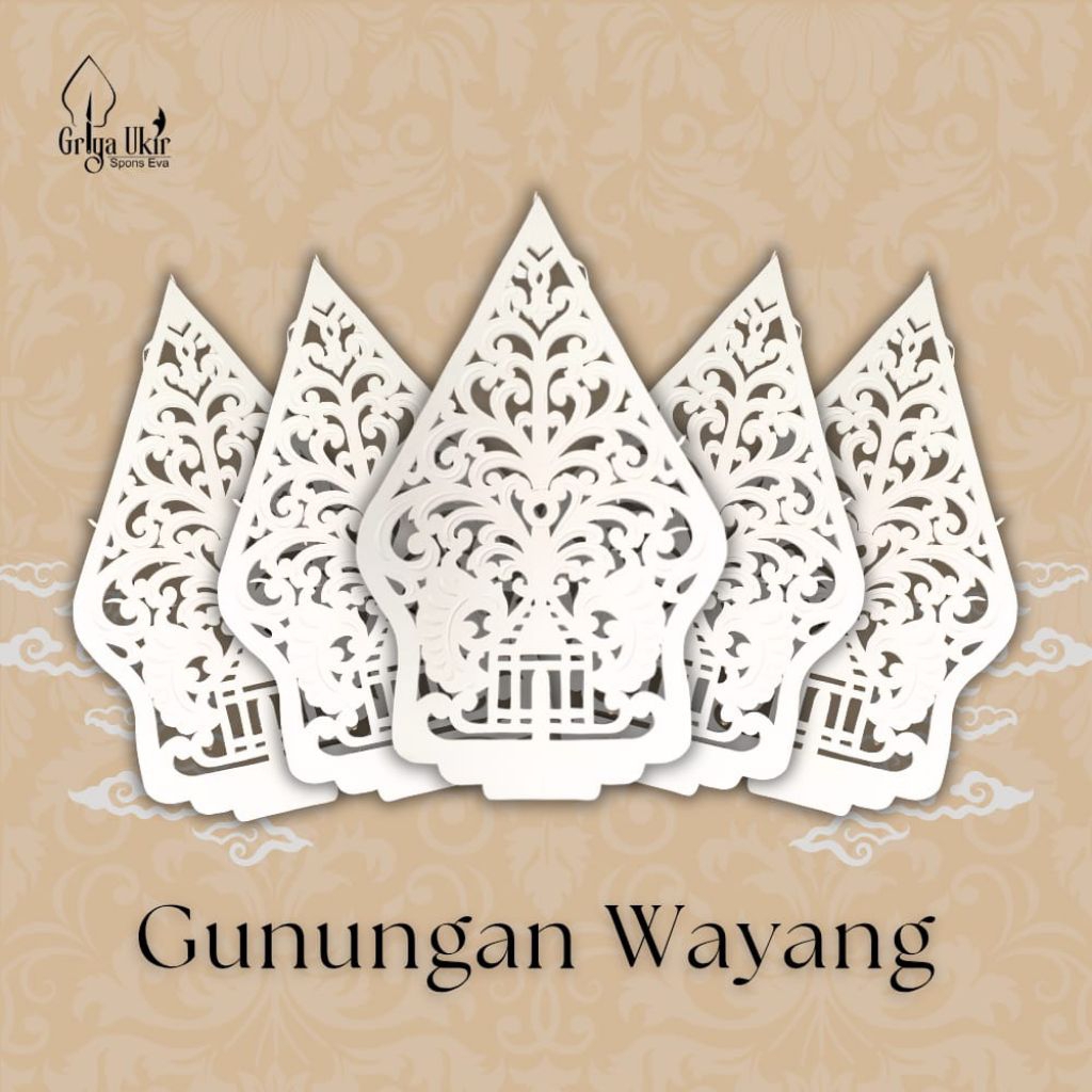 Gunungan Wayang Spon Eva