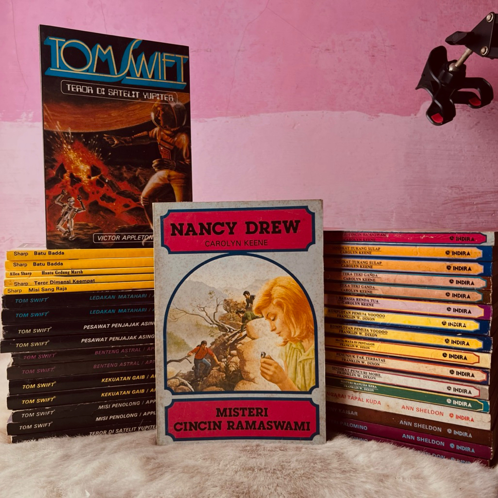 Novel Misteri Anak / Novel Petualangan Anak by Nancy Drew, Hardy Boy, Linda Craig, Sharp, Tom Swift