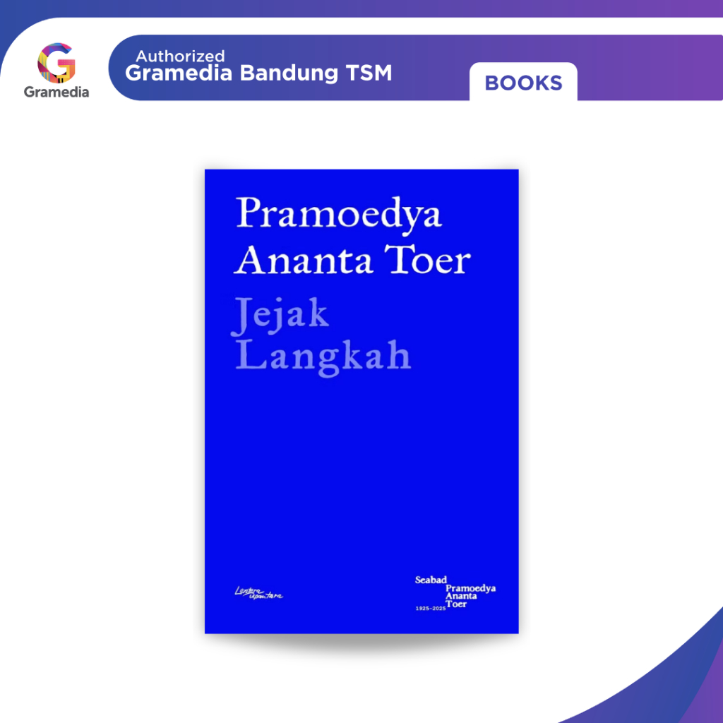 Gramedia Bandung TSM - Jejak Langkah (Lentera Dipantara)