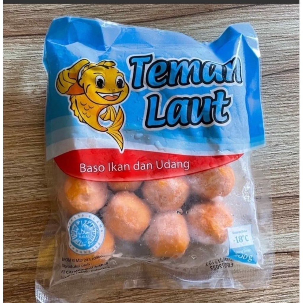 Bakso Ikan Dan Udang Teman Laut 200 gr