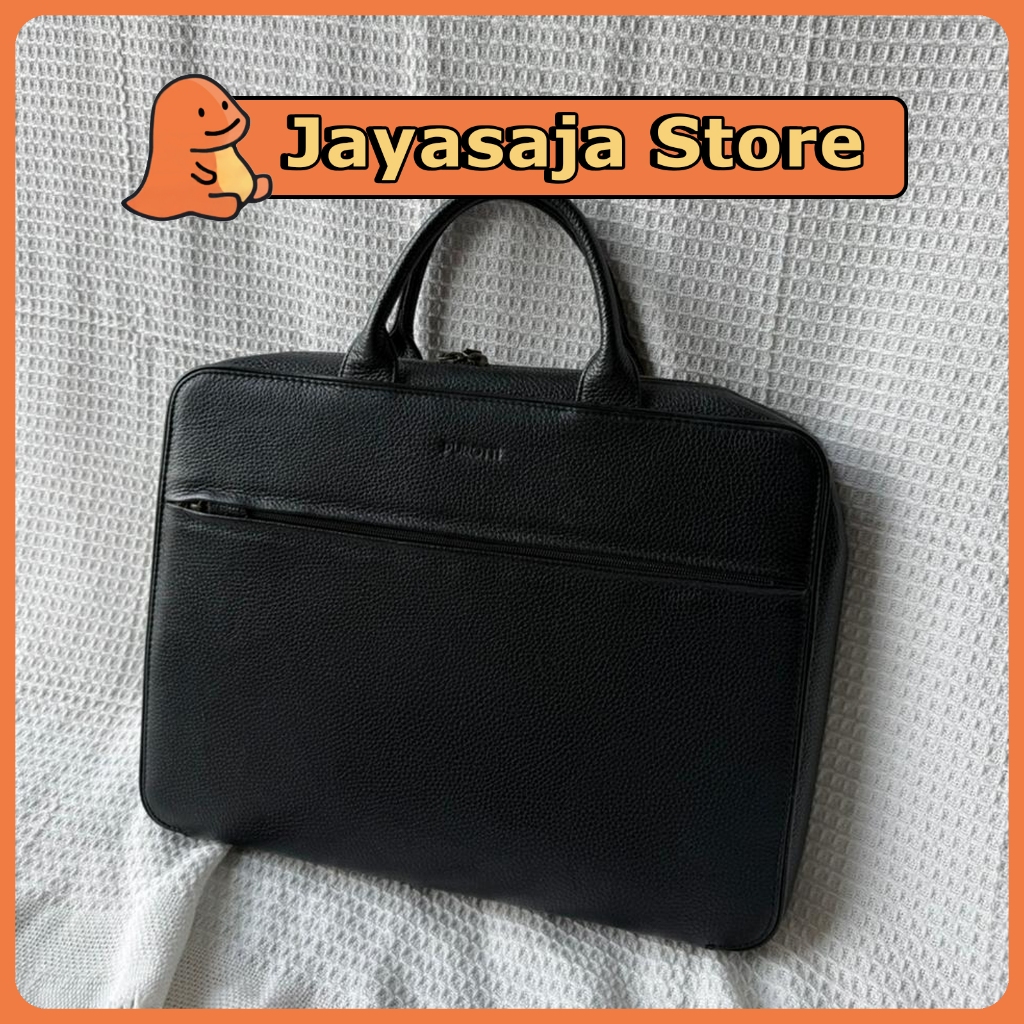 Purotti Tiempo Leather Bag Tas Kantor