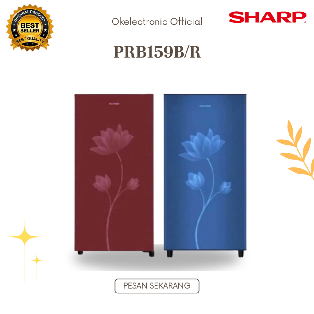 POLYTRON KULKAS 1 PINTU PRB 159 B/R METALIC 150Liter/KULKAS POLYTRON/PRB-159B/PRB159B/GARANSI RESMI