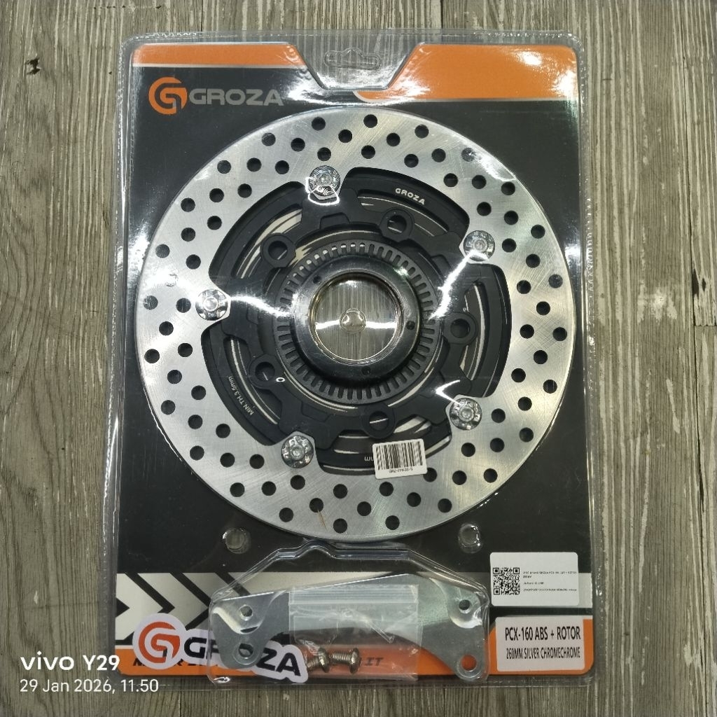 GROZA PIRINGAN / DISK BRAKE PCX 160 ABS + ROTOR 260MM