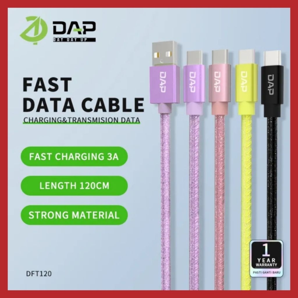DAP DFT120 KABEL DATA TYPE C
