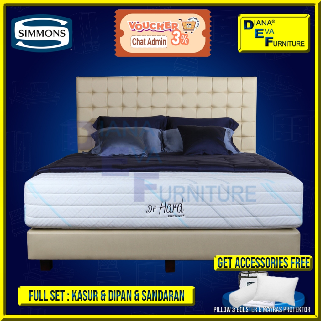 Simmons DR. Hard SET Kasur Springbed
