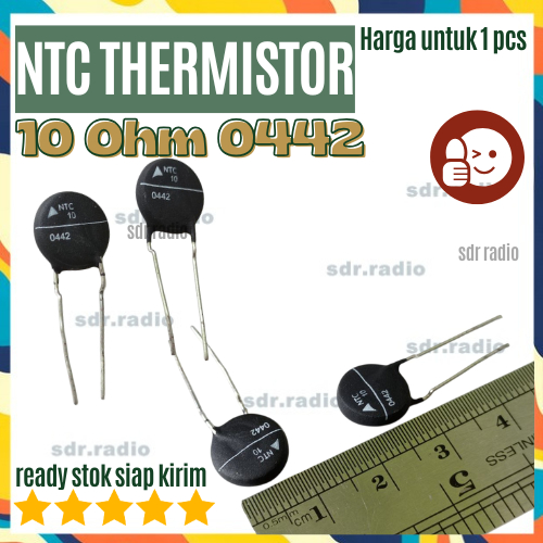 NTC Thermistor 10 Ohm 10Ohm NTC10 Diameter 11mm Thermistor Temperature Control 10 ohm 0442