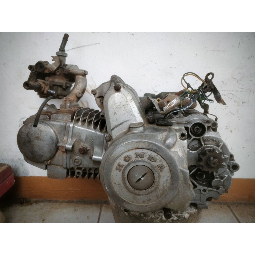 Mesin Supra Fit New (Kondisi Original)