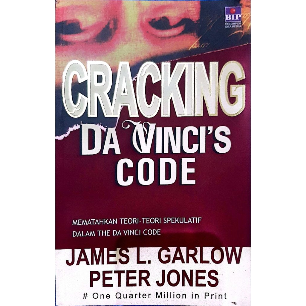 CRACKING DA VINCI'S CODE, PETER JONES, PRELOVED KONDISI BAGUS