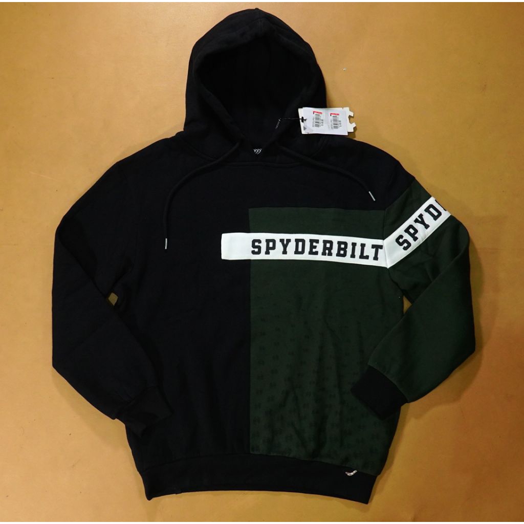 SALE JAKET HOODIE SPYDERBILT BLK