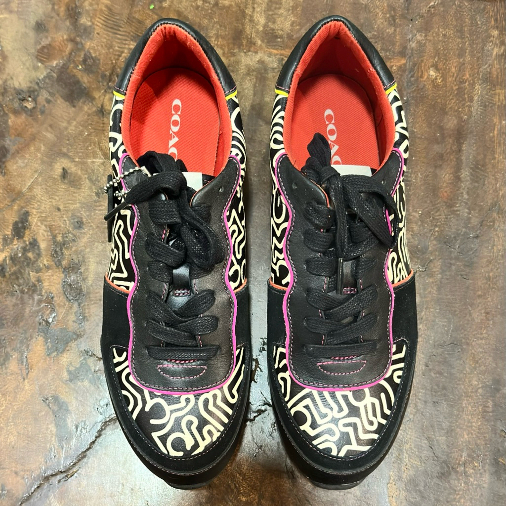Sepatu Coach x Keith Haring Doodle Woman