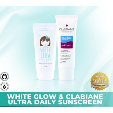 frr_ Dermaster White Glow & Clabiane Ultra Daily Sunscreen