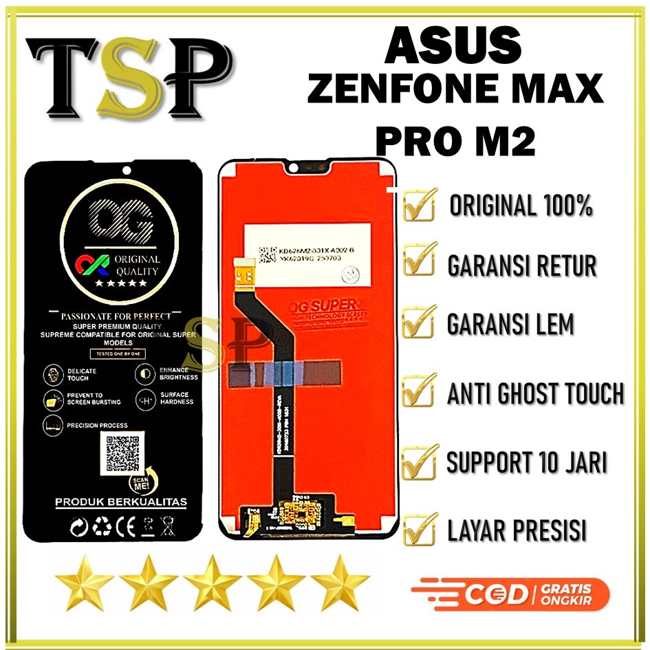 LCD TOUCHSCREEN ASUS ZENFONE MAX PRO M2 ZB631KL COMPLETE ORIGINAL